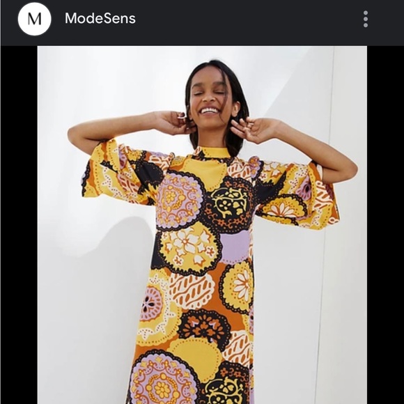 Only wore once to try on. This beautiful yellow maxi dress from Anthropologie - Picture 1 of 5